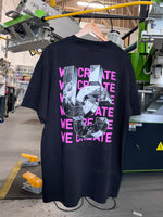 We Create 3D UC AW25 T-Shirt (Black / Pink)