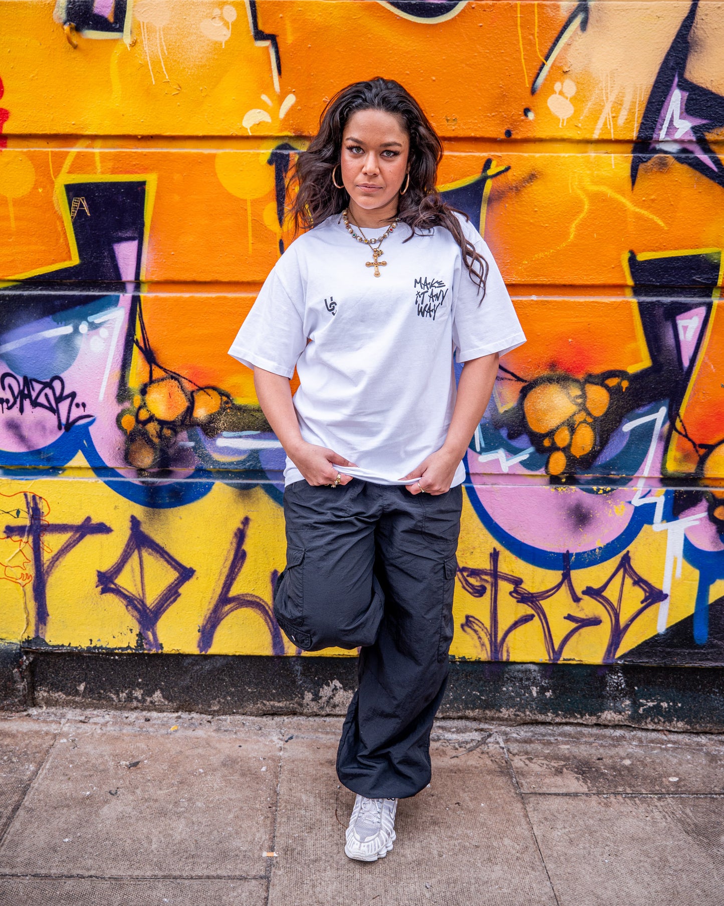 Make It Any Way AW25 T-Shirt (White / Black)
