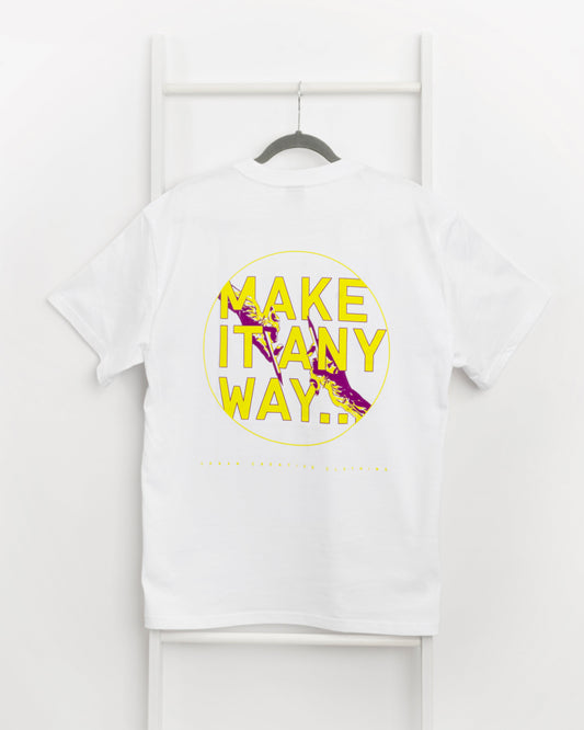 MIA Artist Heavy T-shirt (White / Volt)