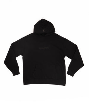 SMALL STEPS Studio Hood - Black on Black