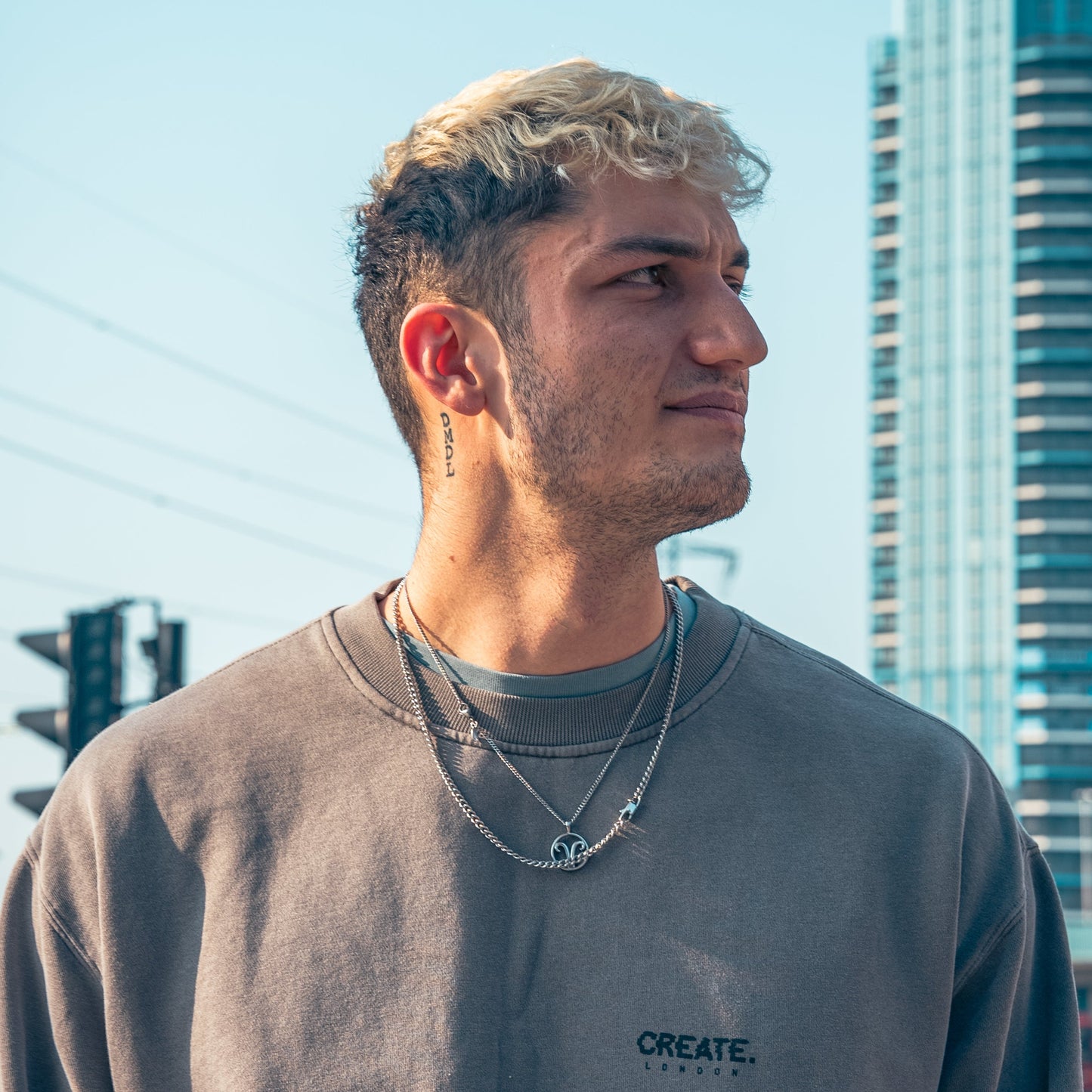 Glitch Sweatshirt (Faded Grey)