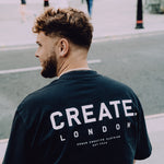 CREATE. London Heritage T-Shirt (Black/White)