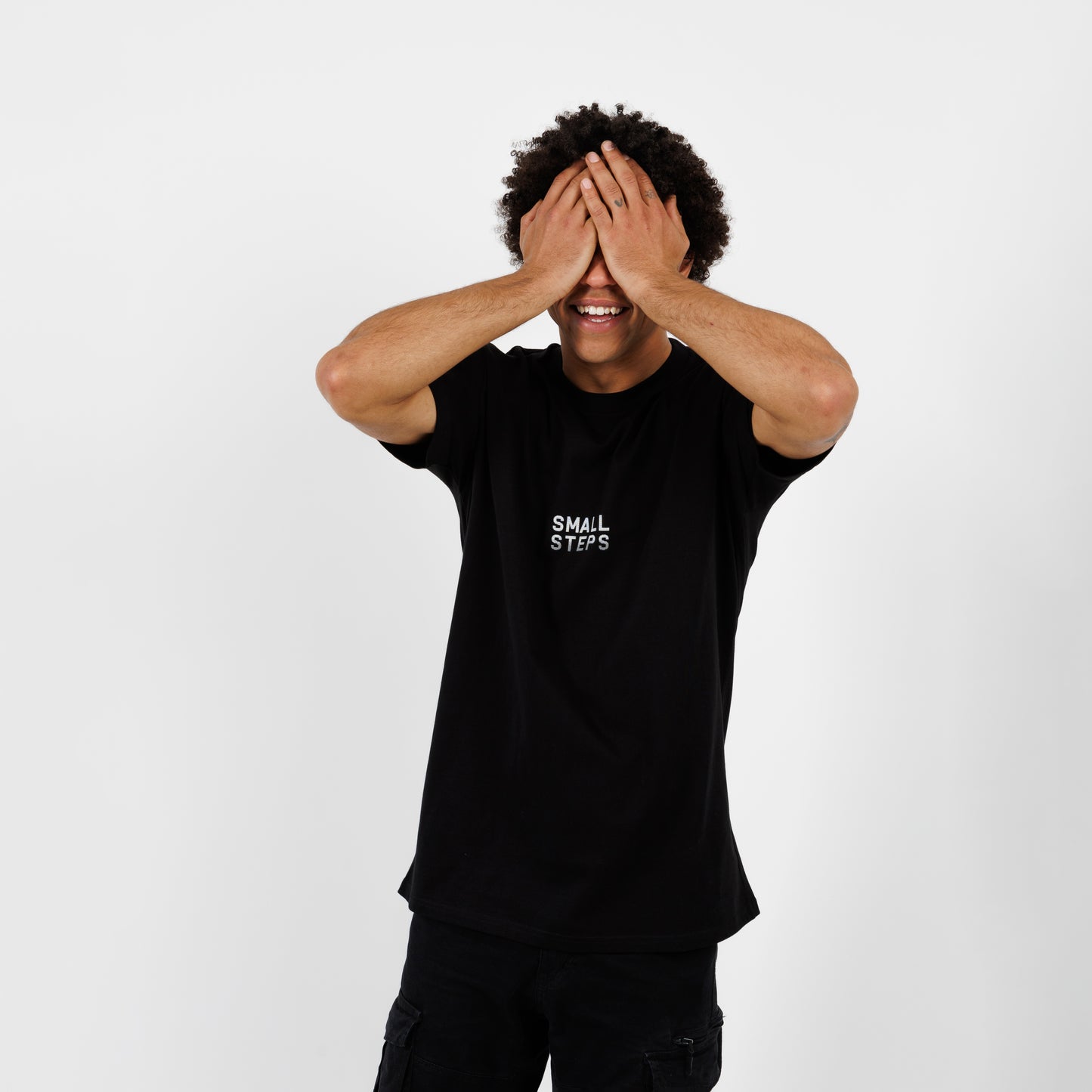 Small Steps Essentials T-Shirt (Black)