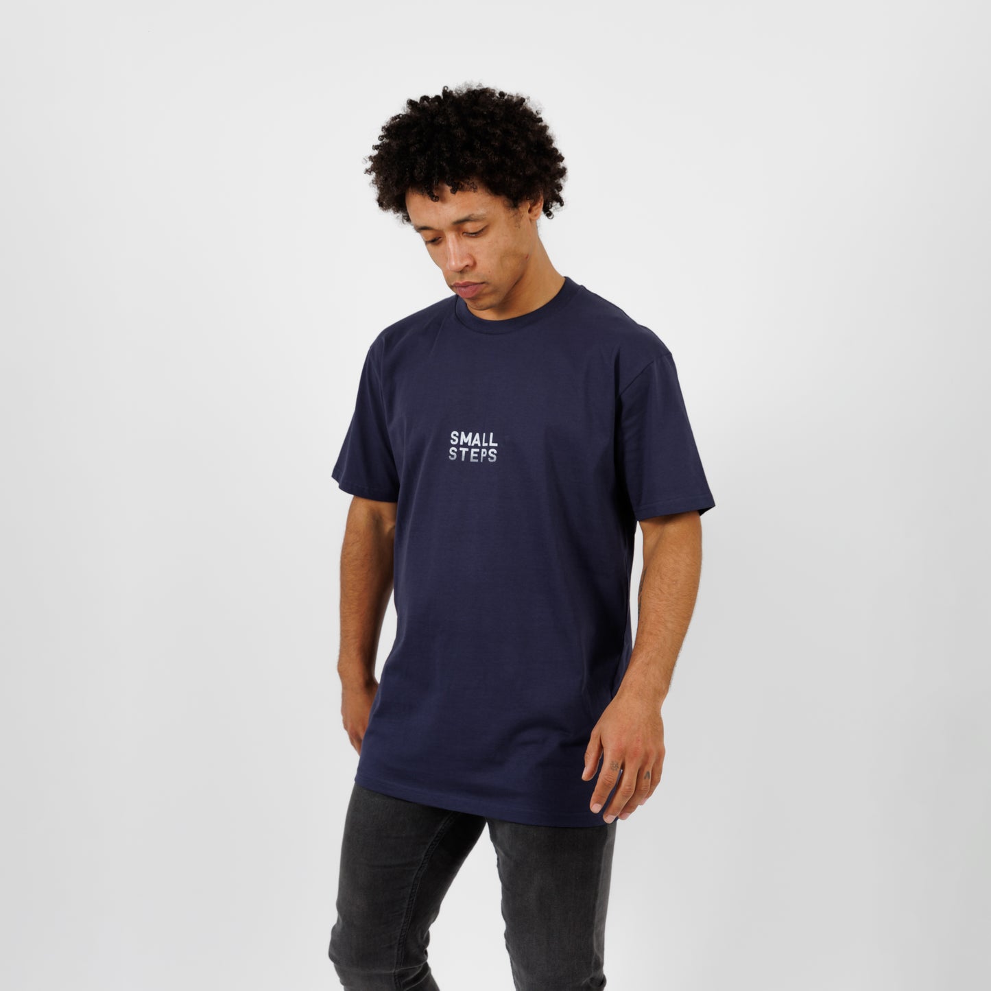 Small Steps Essentials T-Shirt - Navy