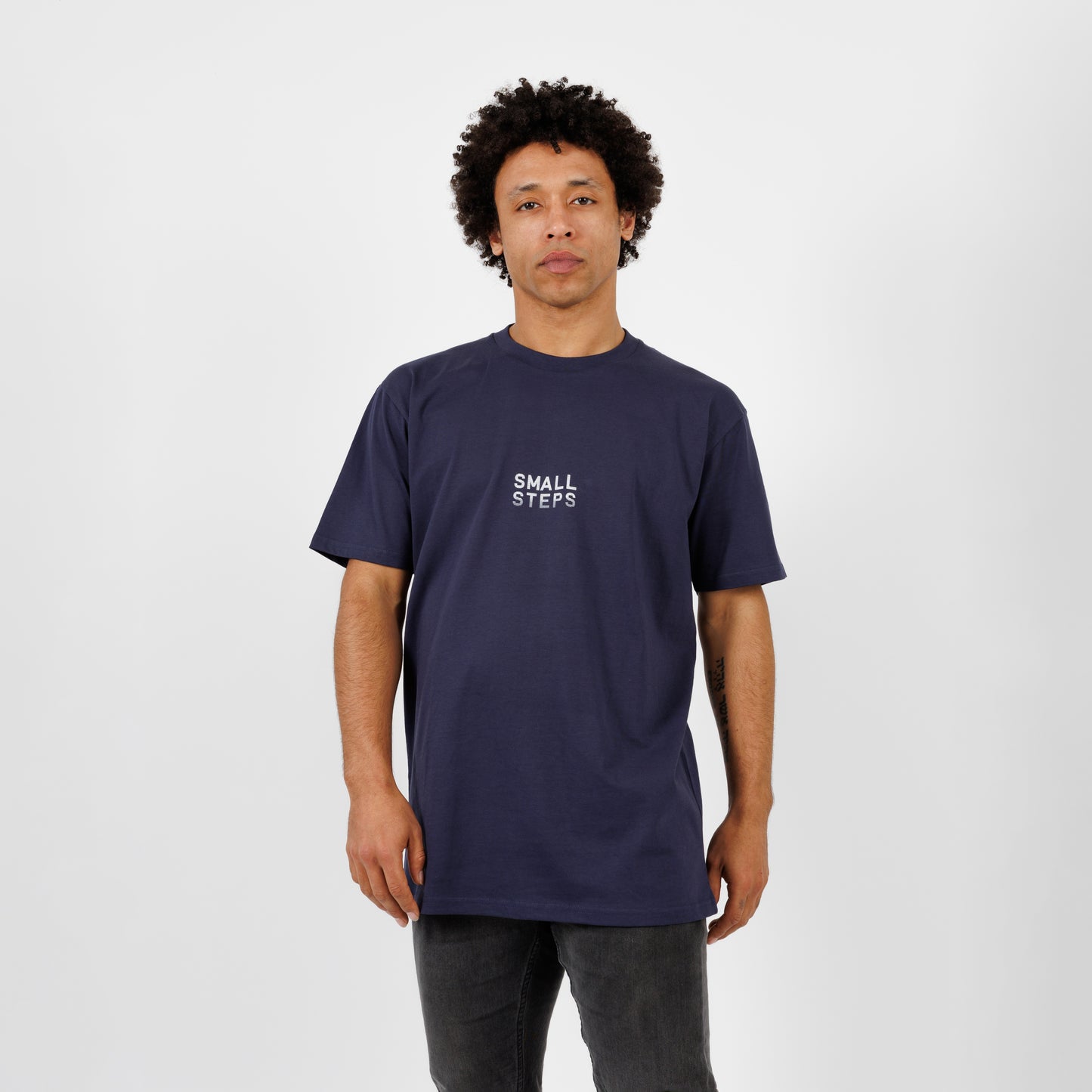 Small Steps Essentials T-Shirt - Navy