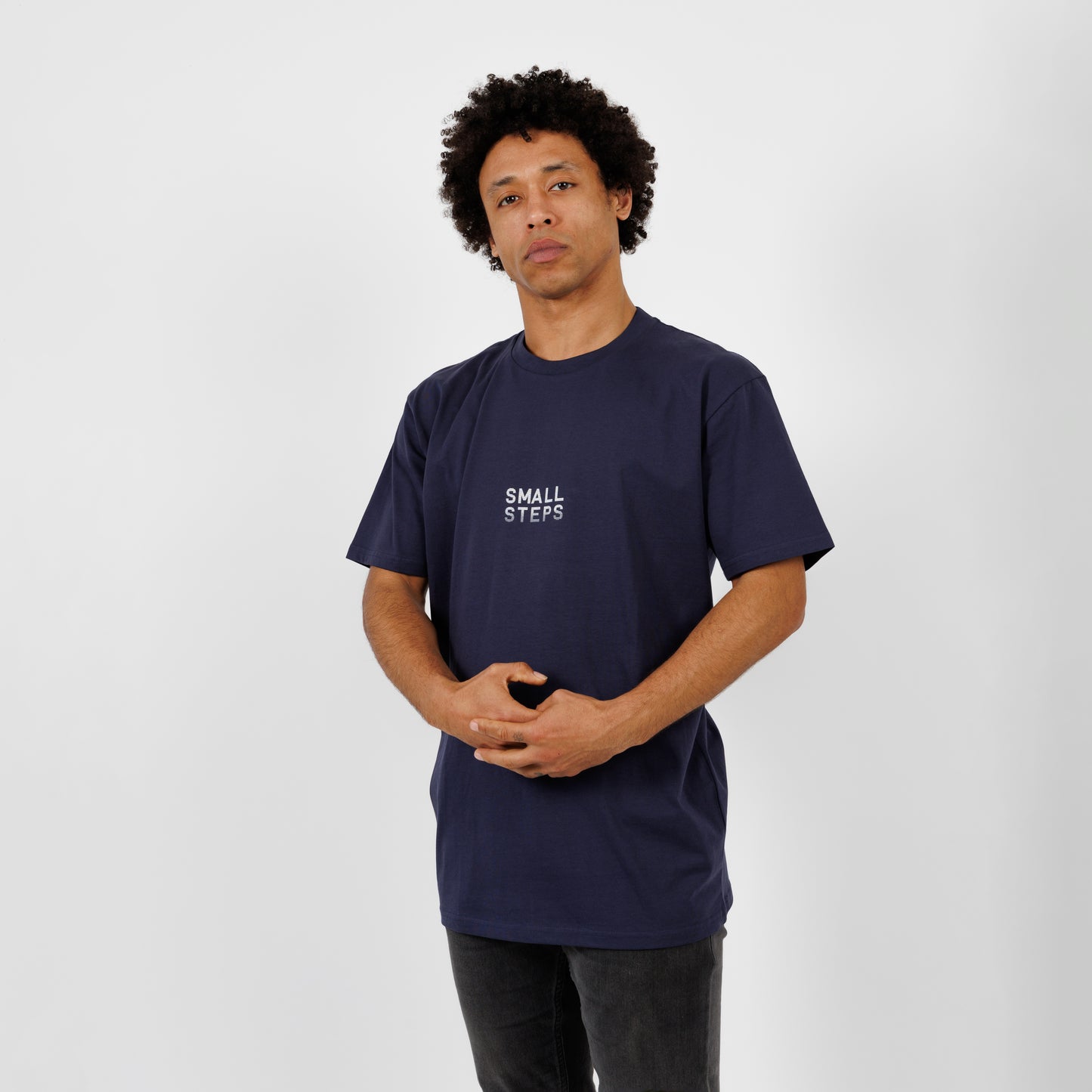 Small Steps Essentials T-Shirt - Navy