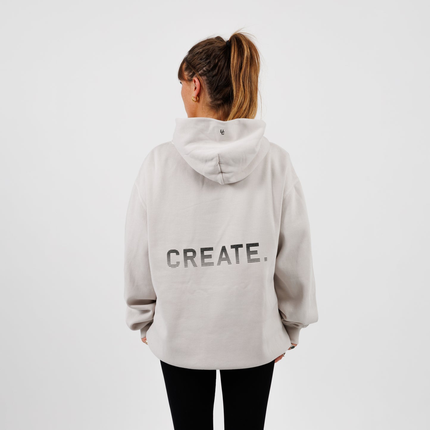 CREATE. Essentials Hood (Faded Bone)