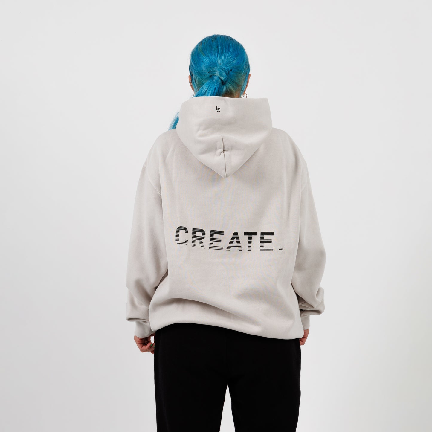 CREATE. Essentials Hood (Faded Bone)